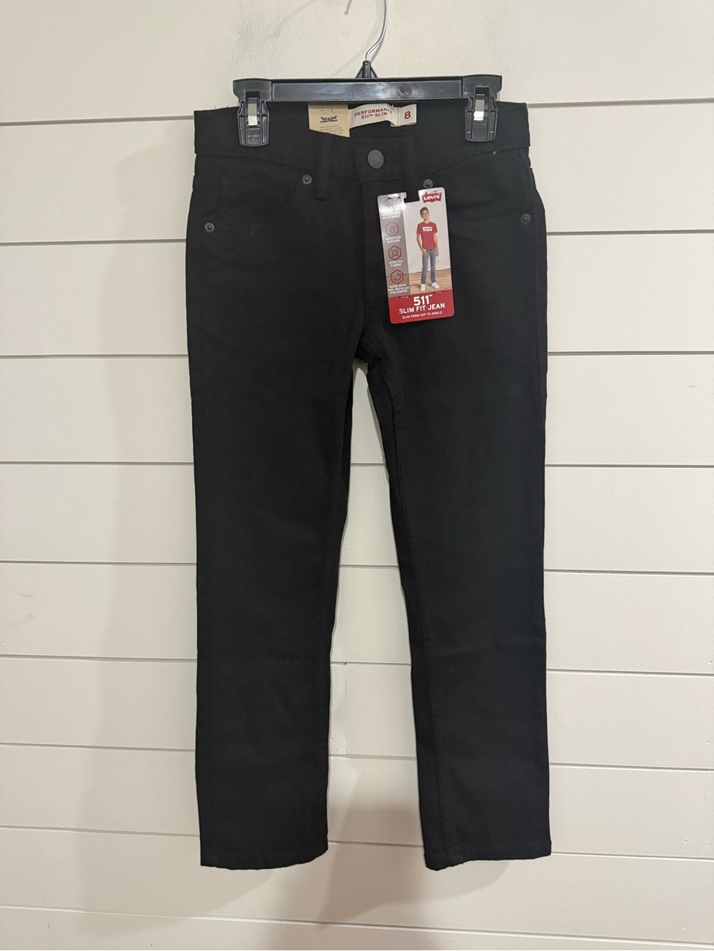 Levi's Slim Fit Boy’s Jeans in Black